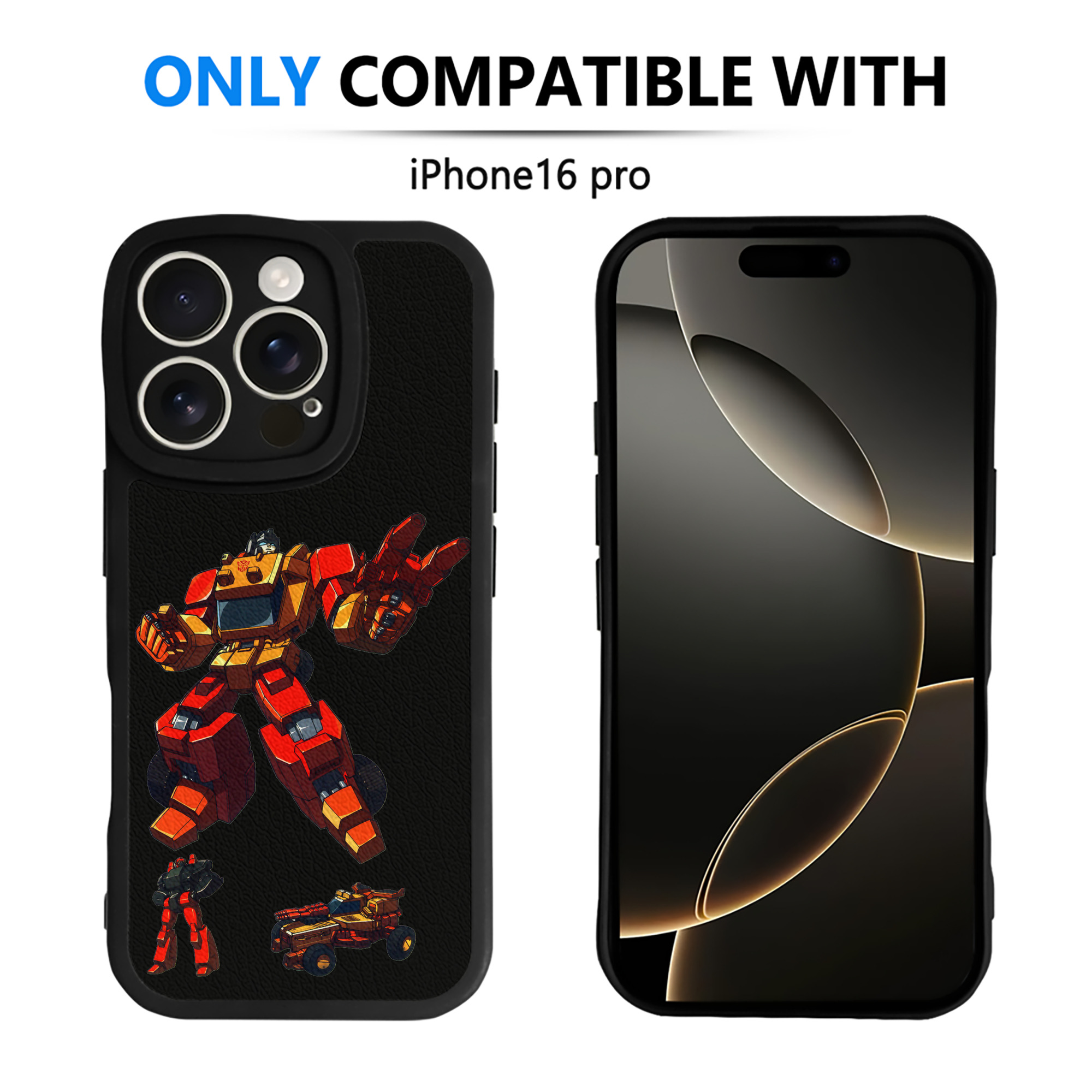 （画像用）  【iPhone 16シリーズ対応】シリコンスマホケース（レザー調） 材質：シリコン